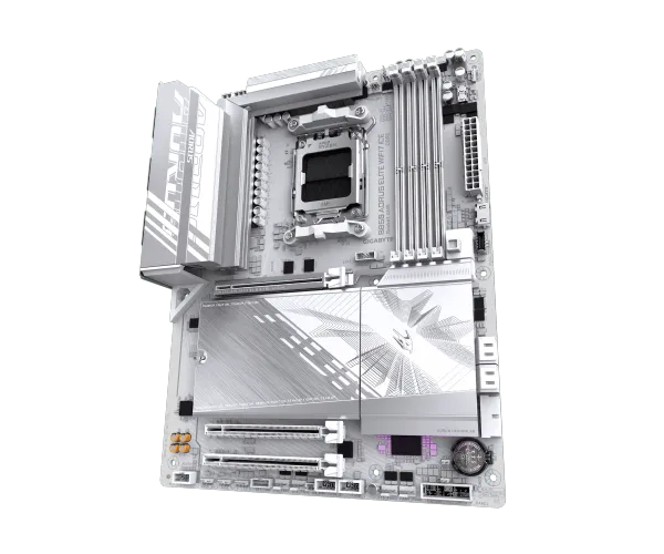 לוח אם GIGABYTE B850 AORUS ELITE WIFI7 ICE DDR5 AM5 BT 2.5GBE LAN