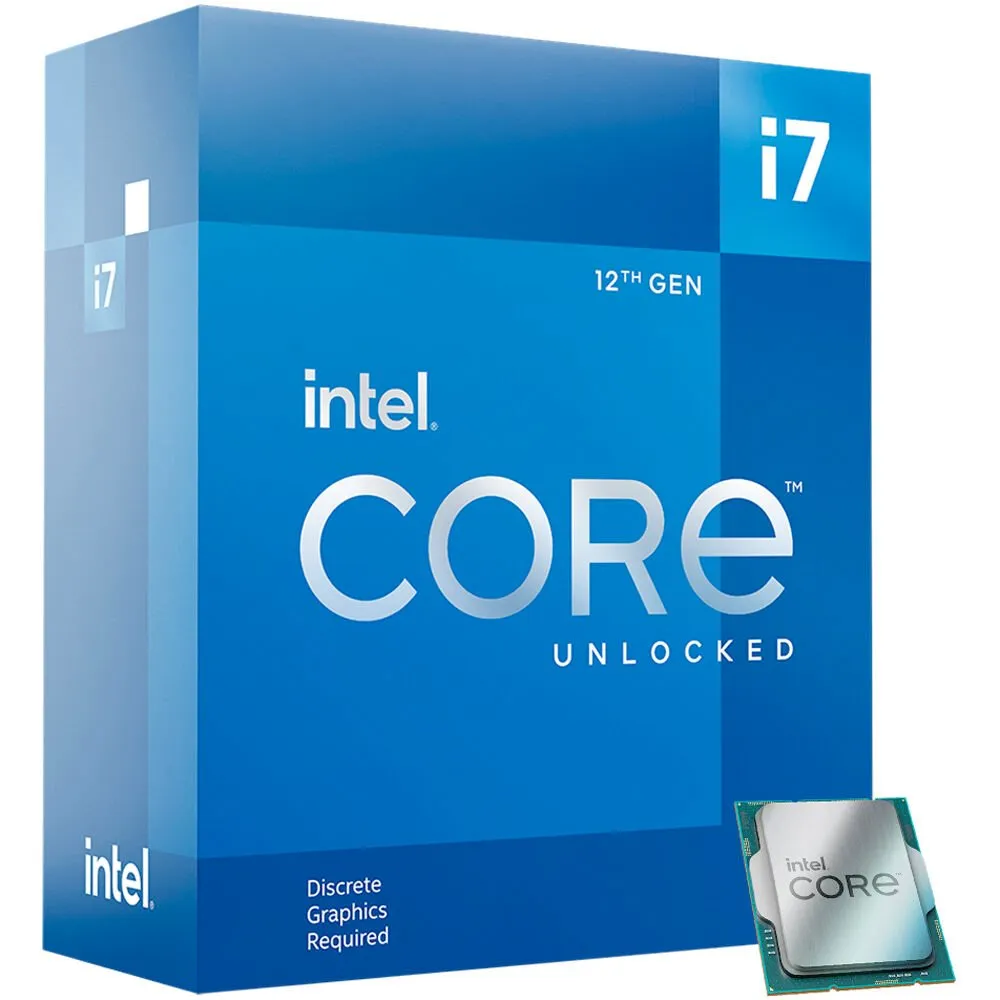 מעבד דור 12 INTEL I7-12700K Tray 12 Cores 5Ghz Unlocked NO FAN